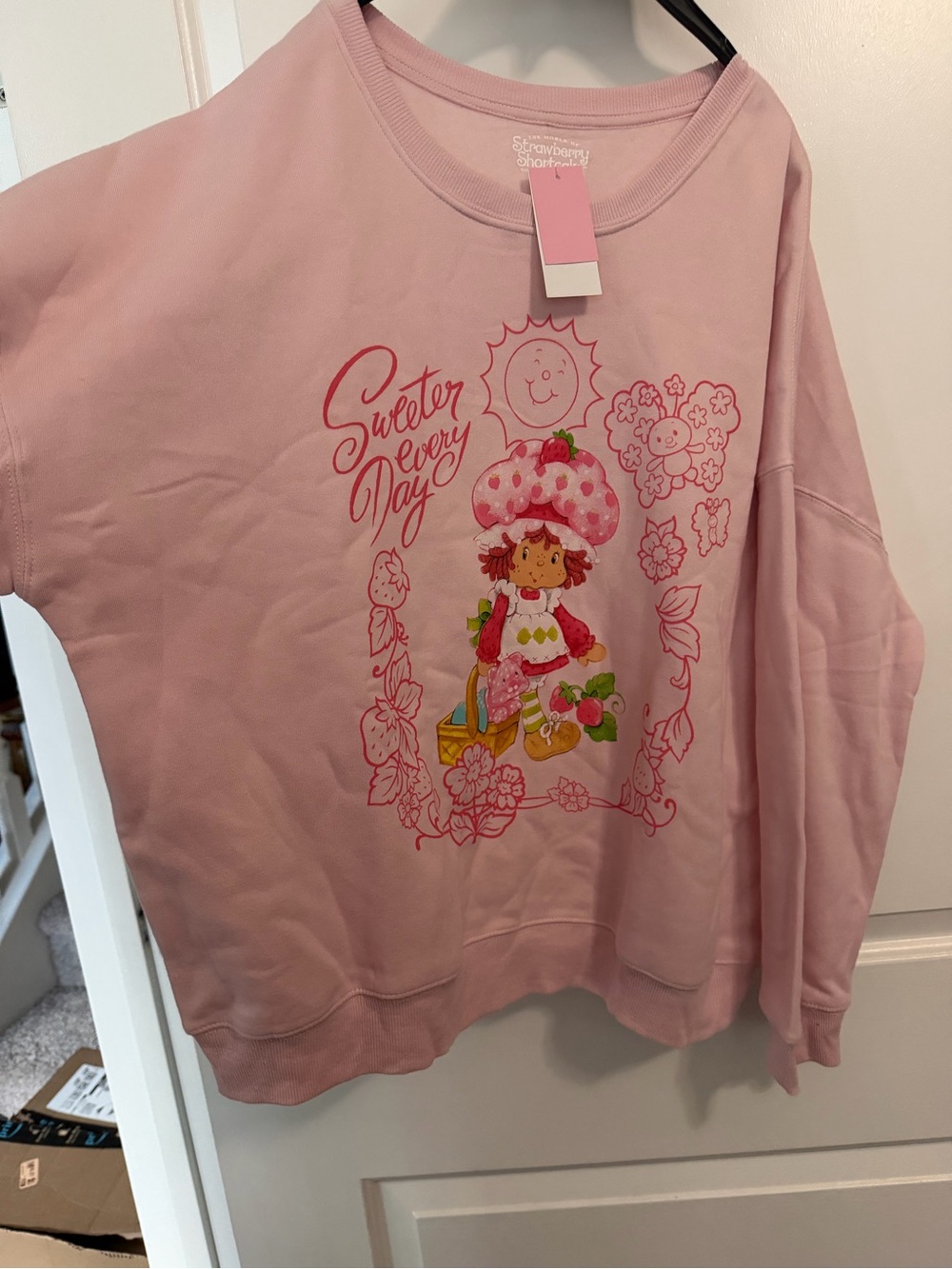 Pink Graphic Sweatshirt - Sweeter Every Day